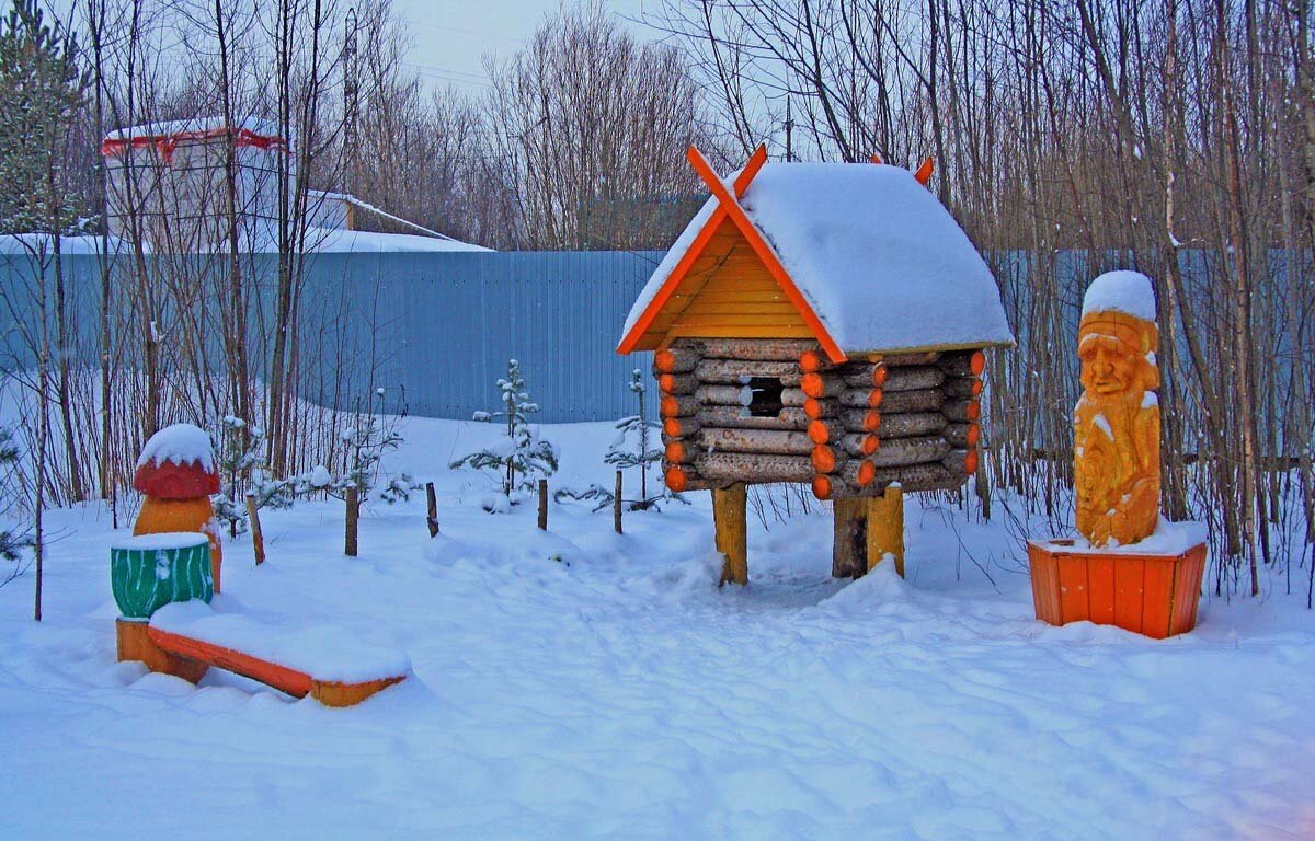 Декабрь...В городском парке Пыть-Яха! - Владимир 