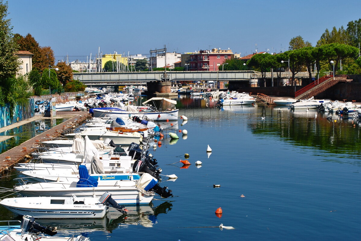 Римини. Порто Канале (Porto Canale di Rimini) - Ольга Довженко