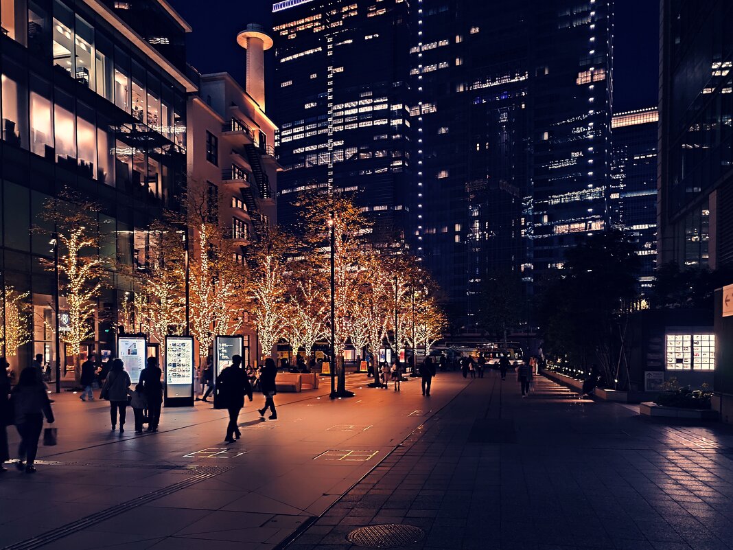 Рождественская иллюминация в Токио - wea *