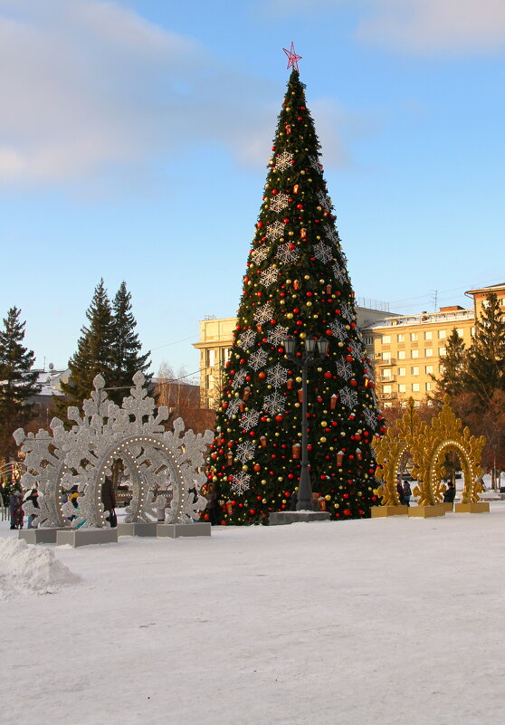 Главное Новогоднее дерево города - Vlad Сергиевич