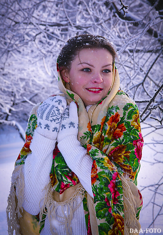 "А снег идёт, а снег идёт..." - Александр Дмитриев