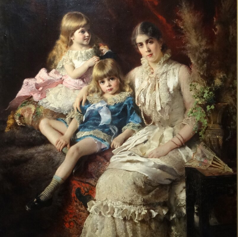 Константин Маковский. Семейный портрет (1882 г.) - Лидия Бусурина