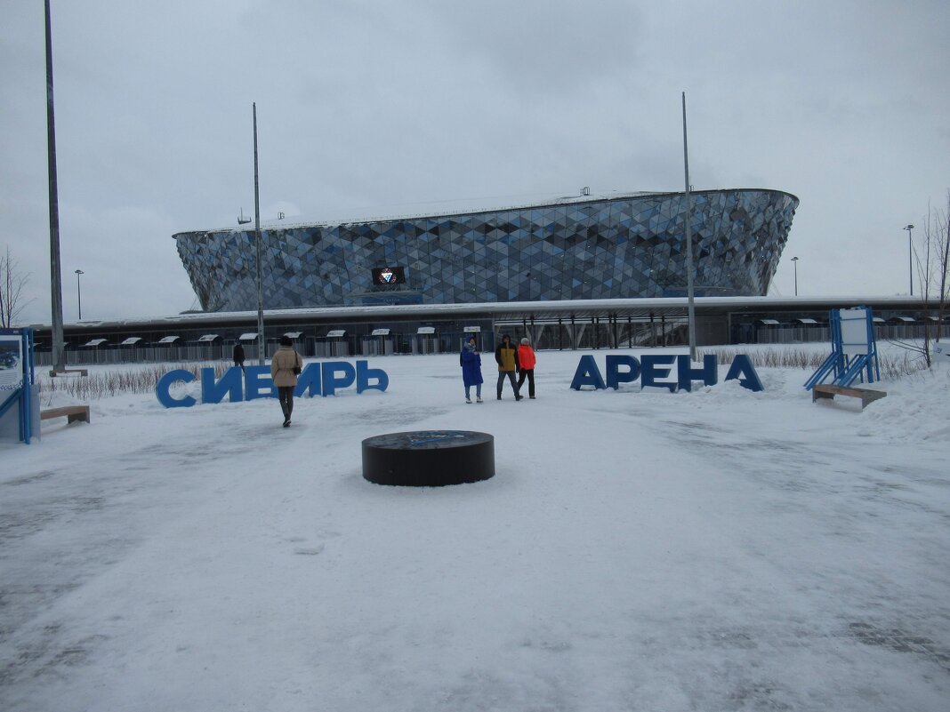 Стадион "Сибирь-Арена" - Андрей Макурин