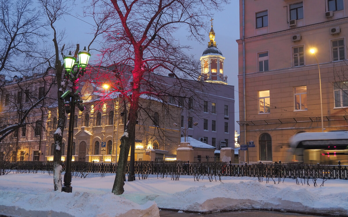Зимний Вечер в Городе - юрий поляков