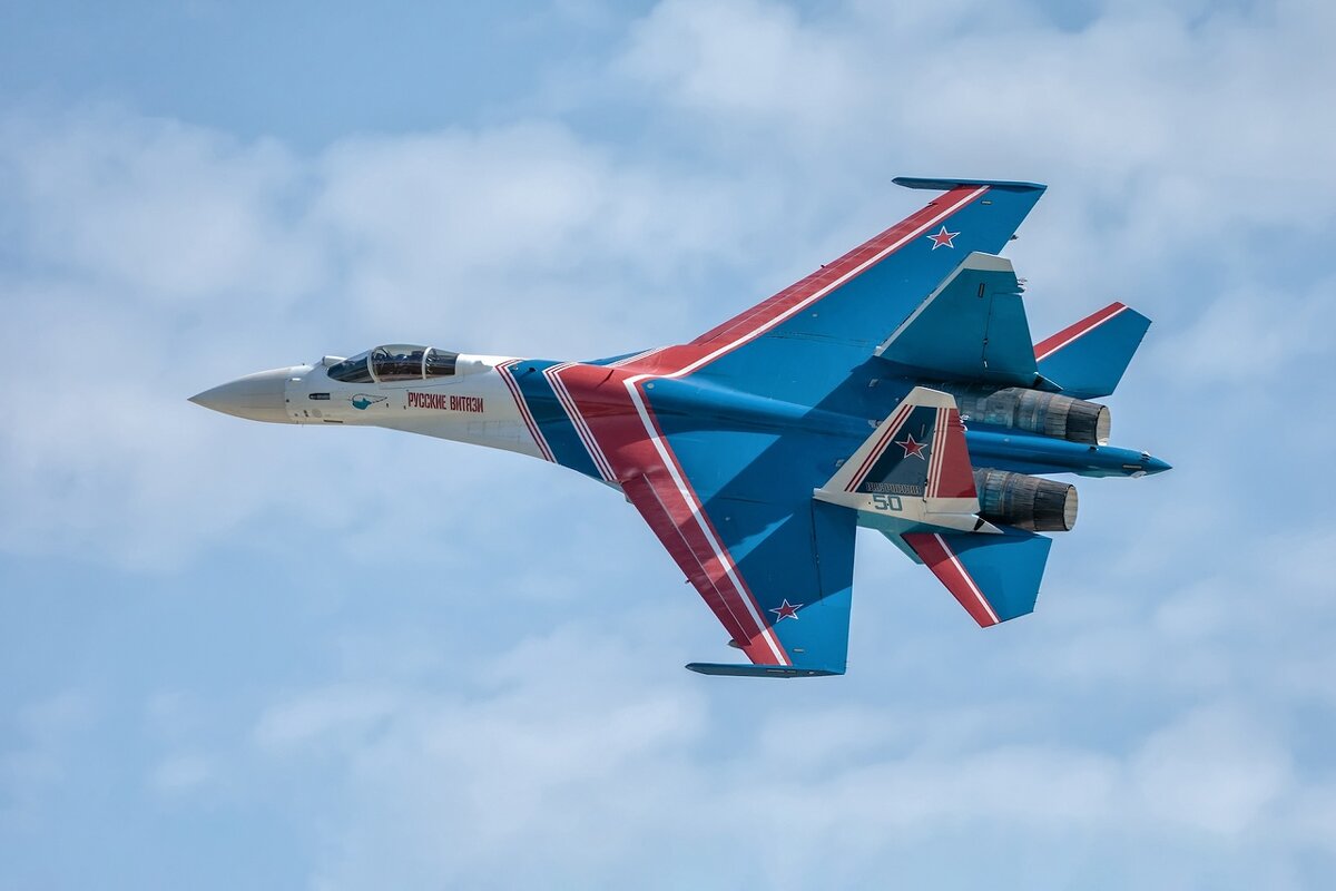 Су-35С пилотажной группы "Русские Витязи" - Павел Myth Буканов