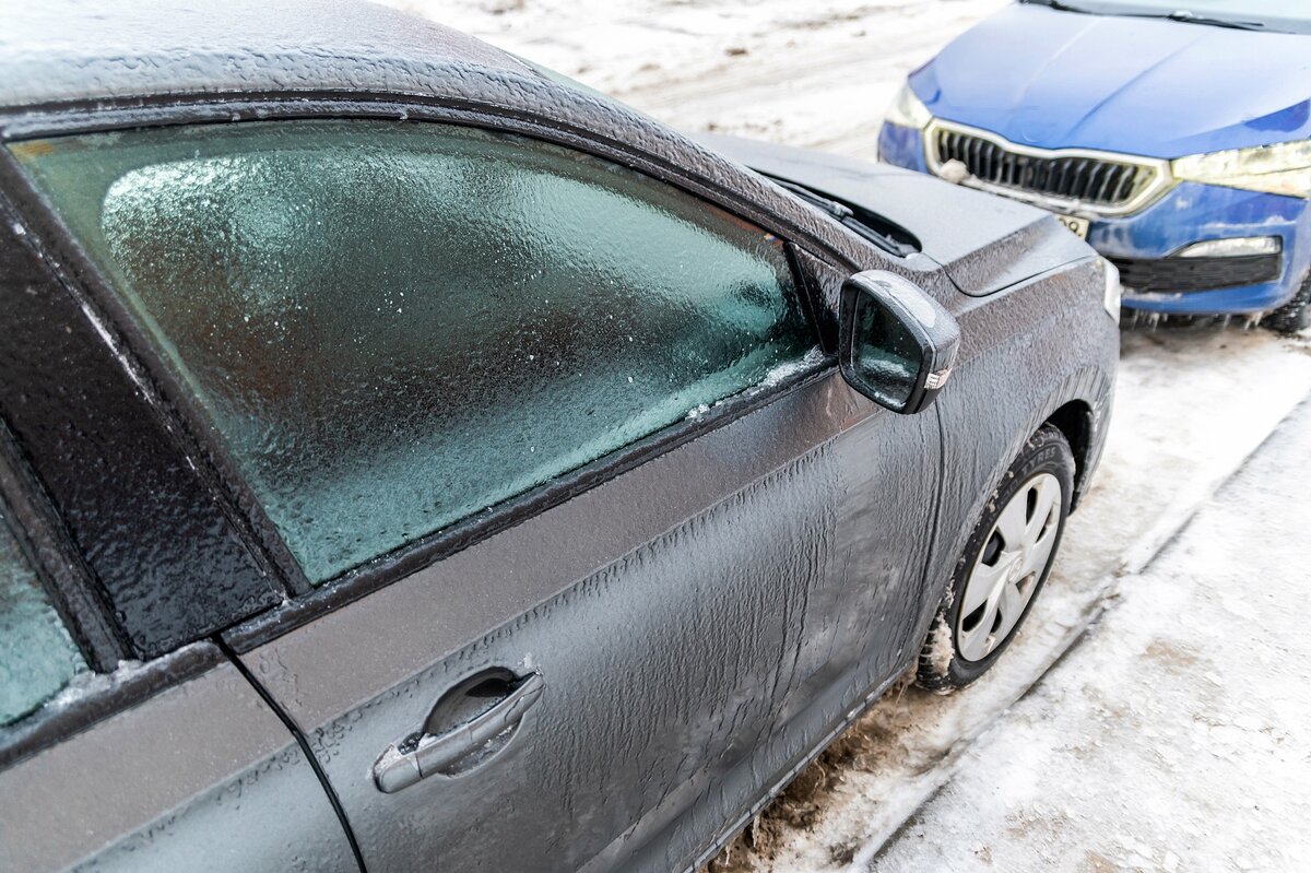 Машины после ледяного дождя - Валерий Иванович