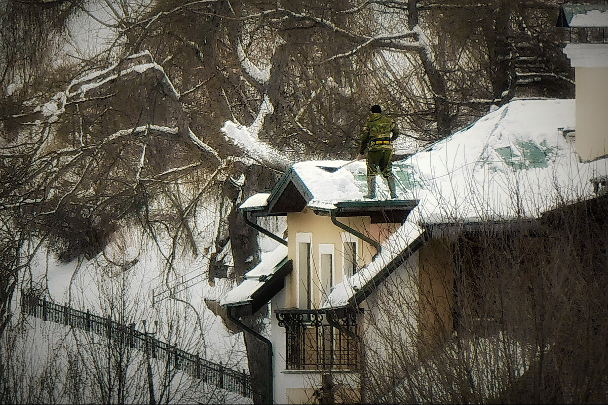 Сброс снега ... - Владимир Шошин