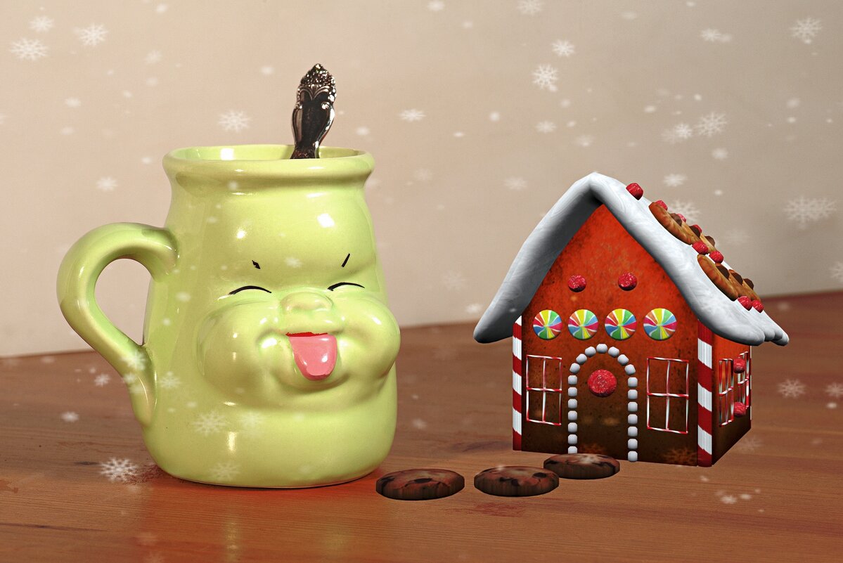 Холодный чай и пряничный домик...(*отголоски новогодние) - Stanislav Zanegin