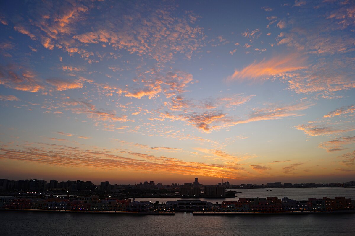 Доха. Закат над портом - Gal` ka