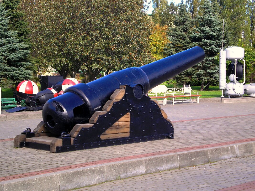 203-мм нарезная крепостная пушка обр.1877г - Сергей Карачин