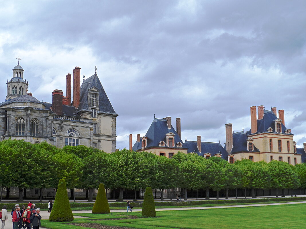 Château de Fontainebleau. Дворец Фонтенбло во Франции. - Галина 
