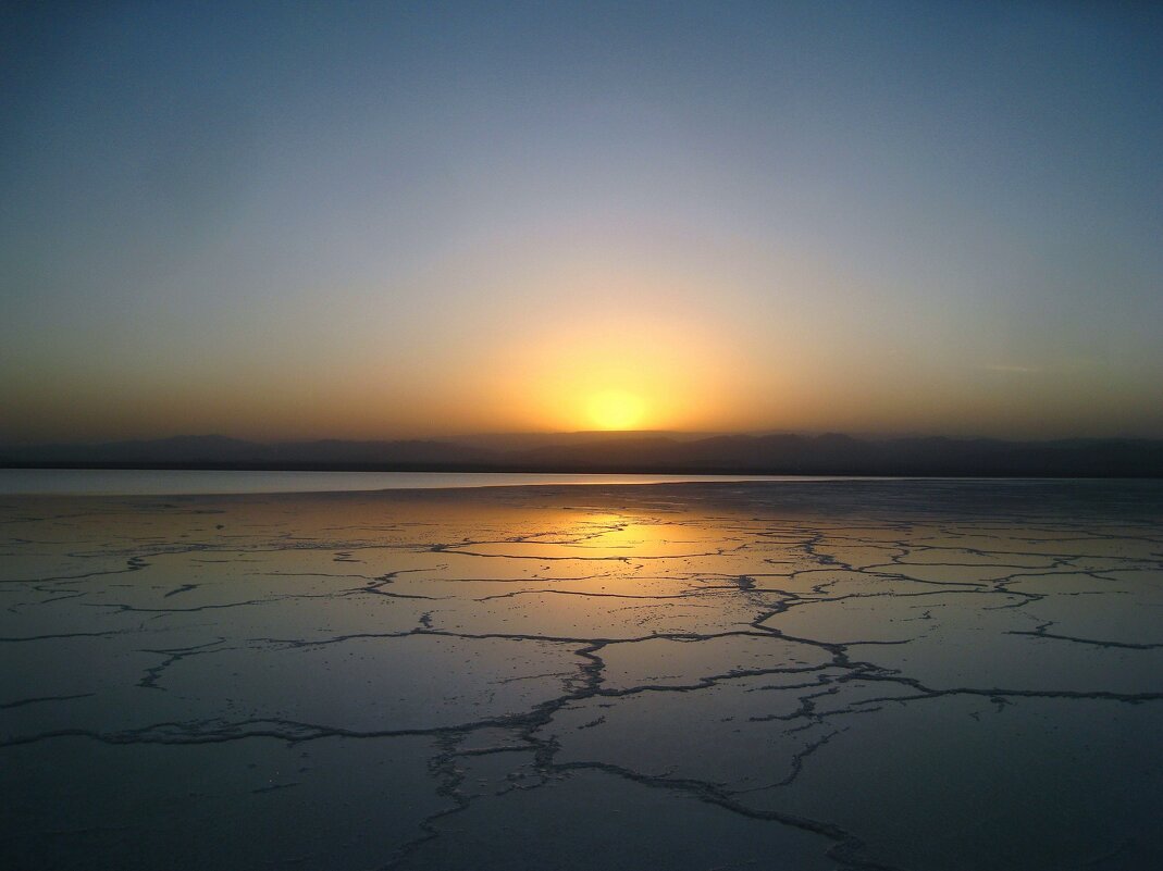 Закат на озере Карум, Эфиопия. - unix (Илья Утропов)