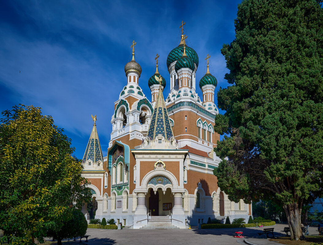 Русская православная церковь Святого Николая в Ницце... - Dmitriy Dikikh