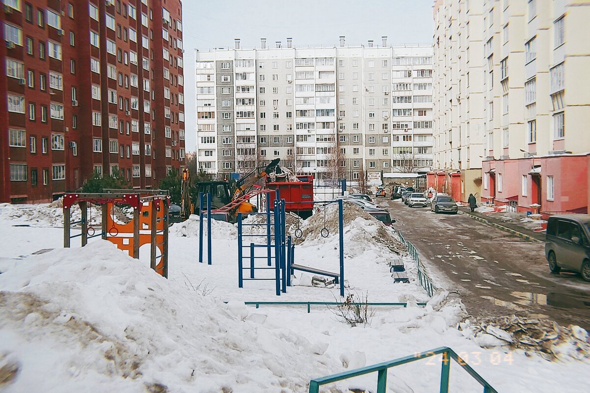 Обычный день, снегоуборки - Игорь Солдаткин