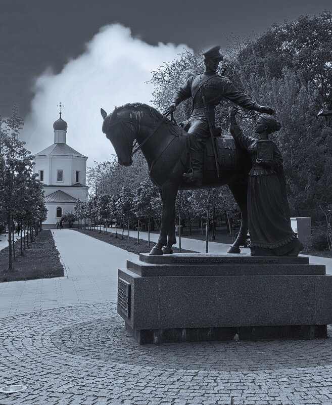Памятник казакам-защитникам Отечества. - Клим Павлов