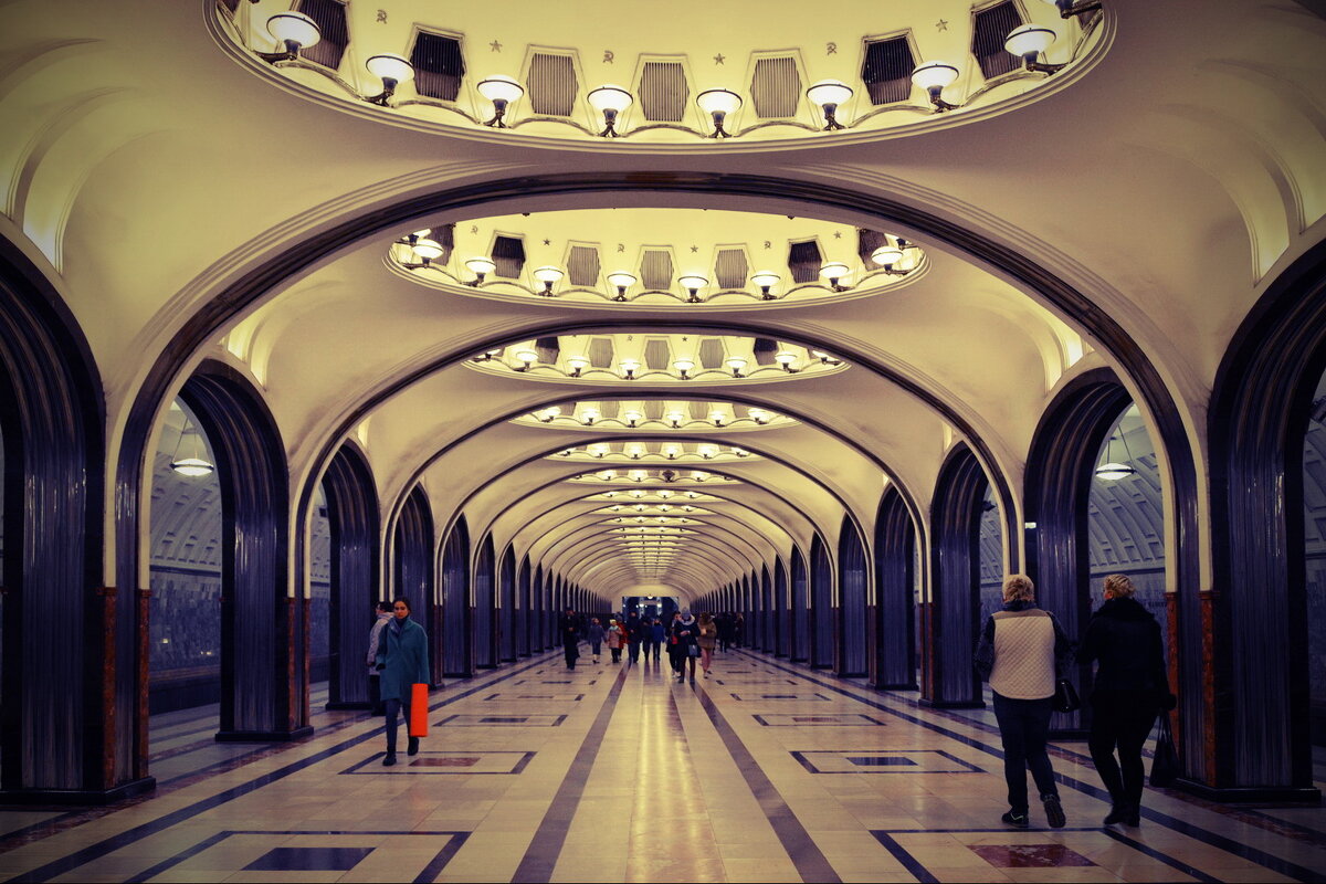Станция метро Маяковская - Анастасия Смирнова