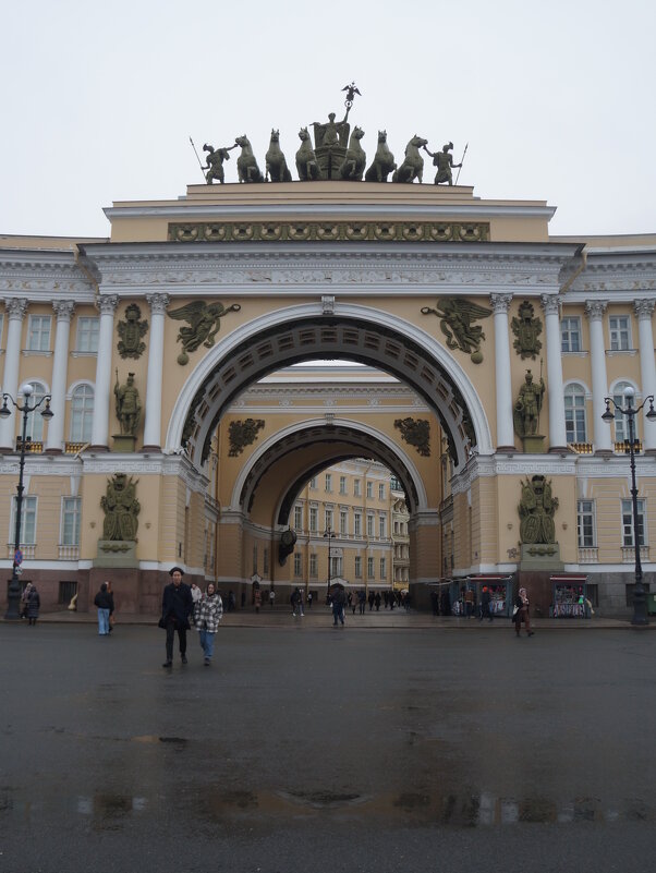 арка Главного штаба / классицизм, ампир / арх. Карл Росси / 1828 - zavitok *