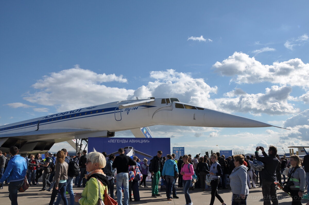 МАКС 2015 Ту-144 - Роман Шаров