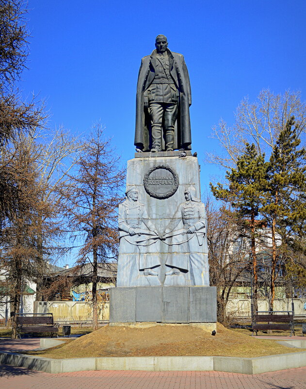 Единственный в России памятник Колчаку - Татьяна Лютаева