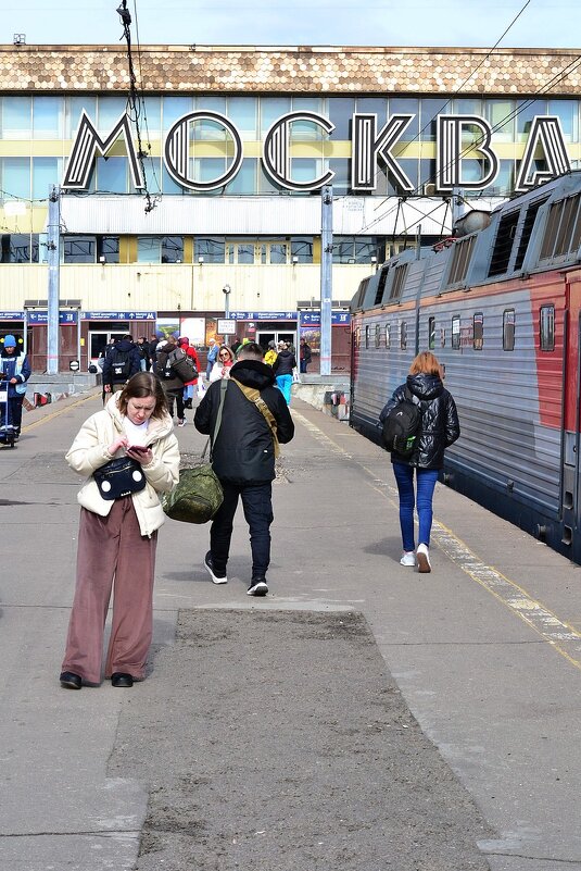 Москва Павелецкая радушно встречает пассажиров - Александр Рыжов