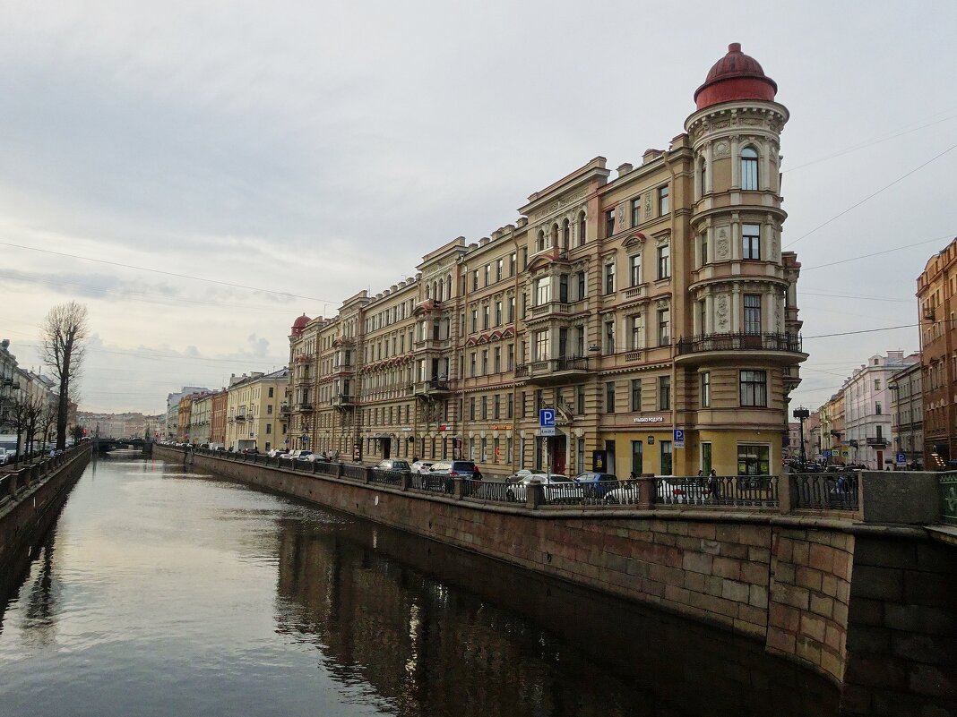 Набережная канала Грибоедова. Санкт-Петербург - Лидия Бусурина