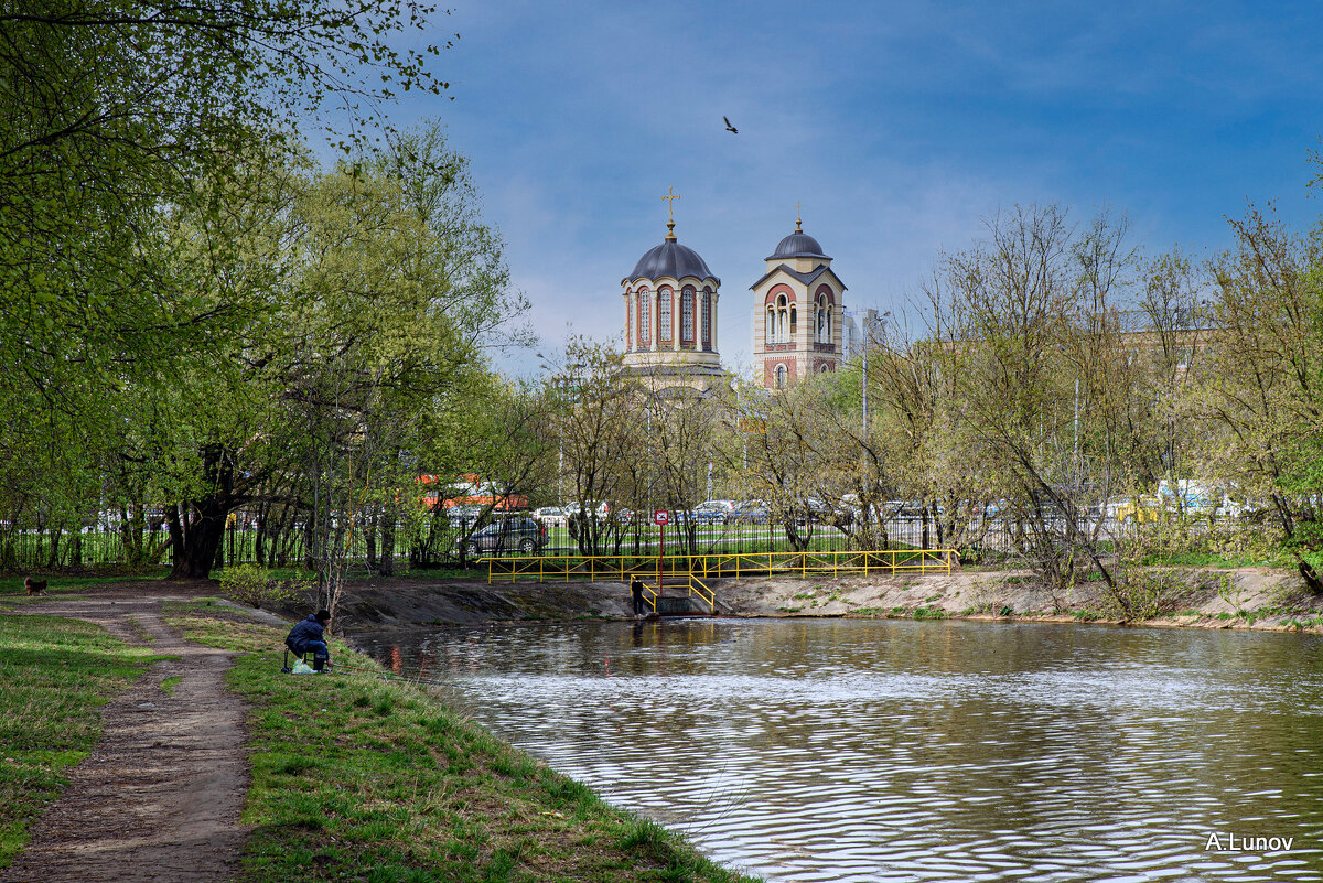 Весеннее утро в парке... - Anatoly Lunov