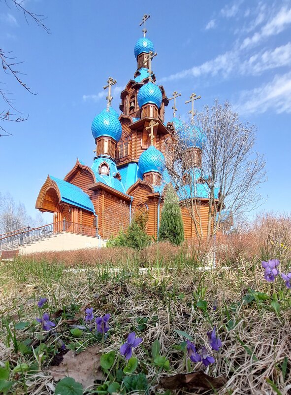 Храм Преображения Господня в Звёздном городке. - ИРЭН@ .