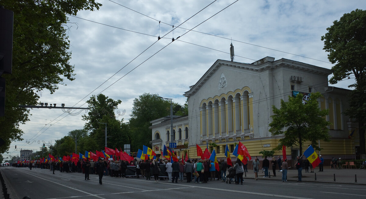 Митинг организованный левыми партиями - Андрей ТOMА©