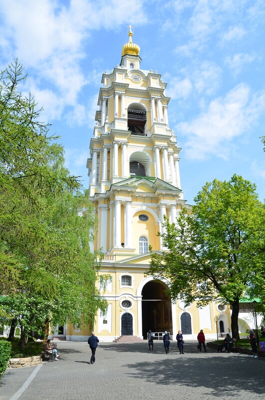 Колокольня Новоспасского монастыря - Oleg4618 Шутченко