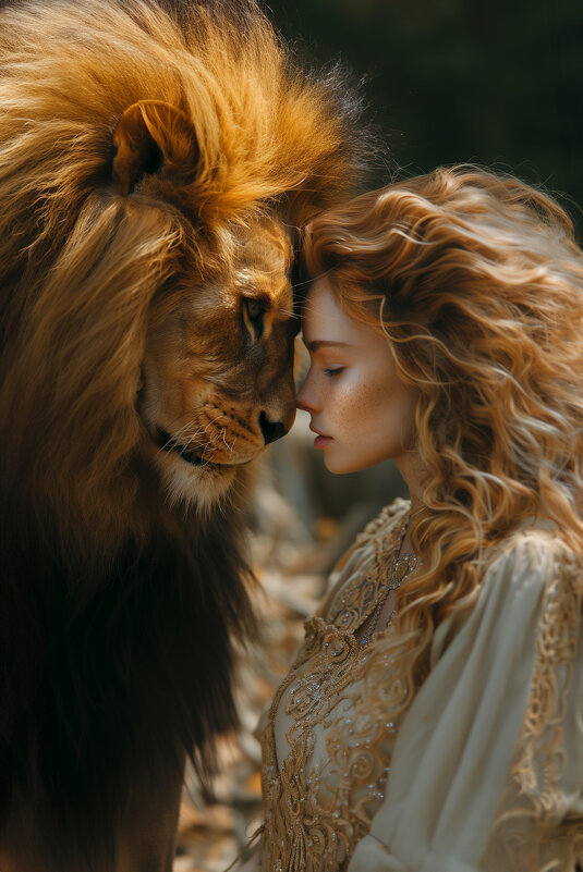 Woman and Lion - Дмитрий Кудрявцев