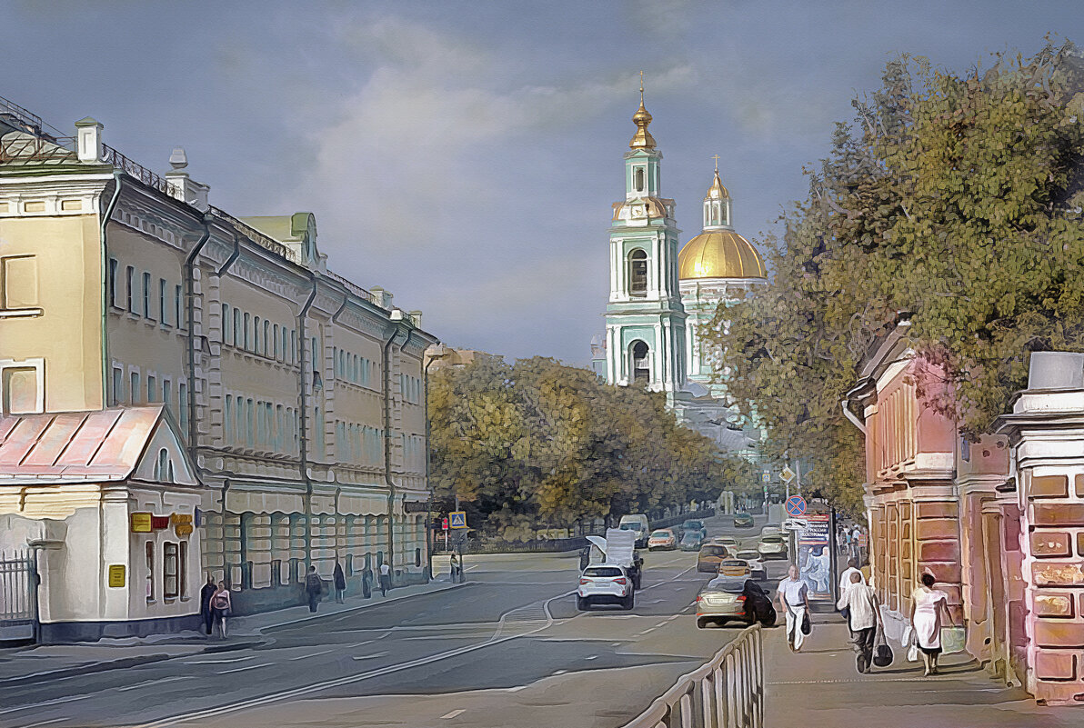 Москва. Спартаковская улица. - В и т а л и й .... Л а б з о'в