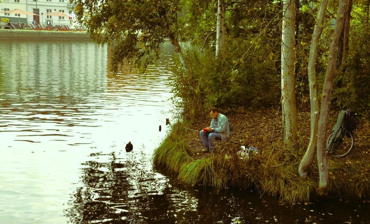 Рыбалка в городе - Галина Шеина-Мюльдорфер