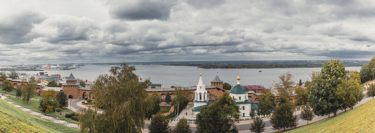 Вид на Волгу из Нижегородского кремля - Дмитрий 