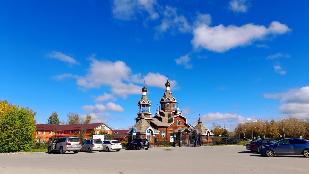 Богоявленский храм в сентябре . - Мила Бовкун