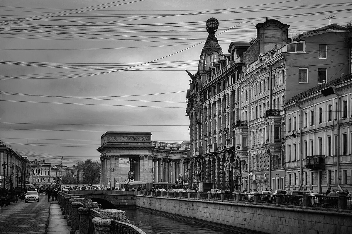 Дождливый Санкт-Петербург. - Татьяна Бравая