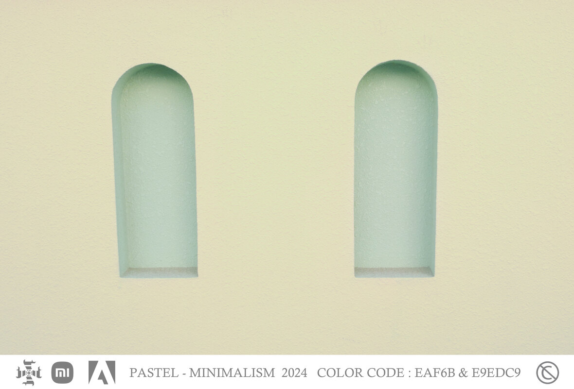 Pastel colour minimalist photography city house. - MAHMOOD • iNKSTECHSHUB PHOTOGRAPHY 