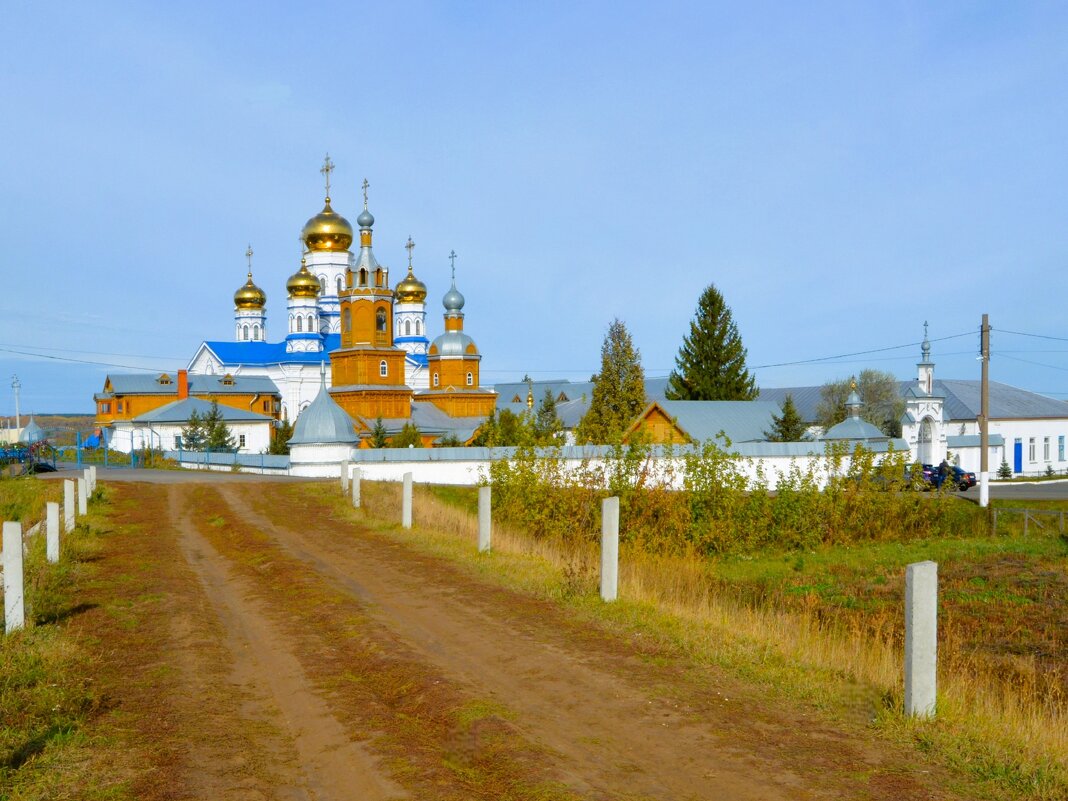 Цивильск. Тихвинский Богородичный Успенский монастырь. - Пётр Чернега