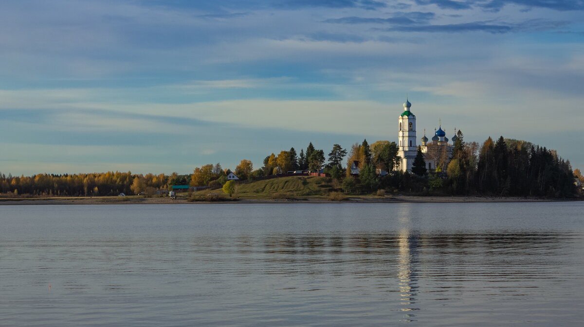 Church of Athanasius the Great on the bank of the Kubena River in October | 4 - Sergey Sonvar