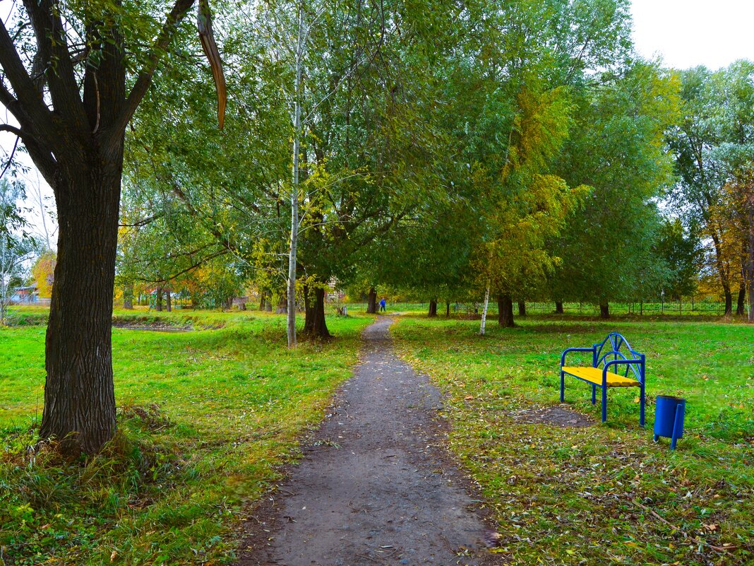 Цивильск. Тропинка Старого городского парка. - Пётр Чернега