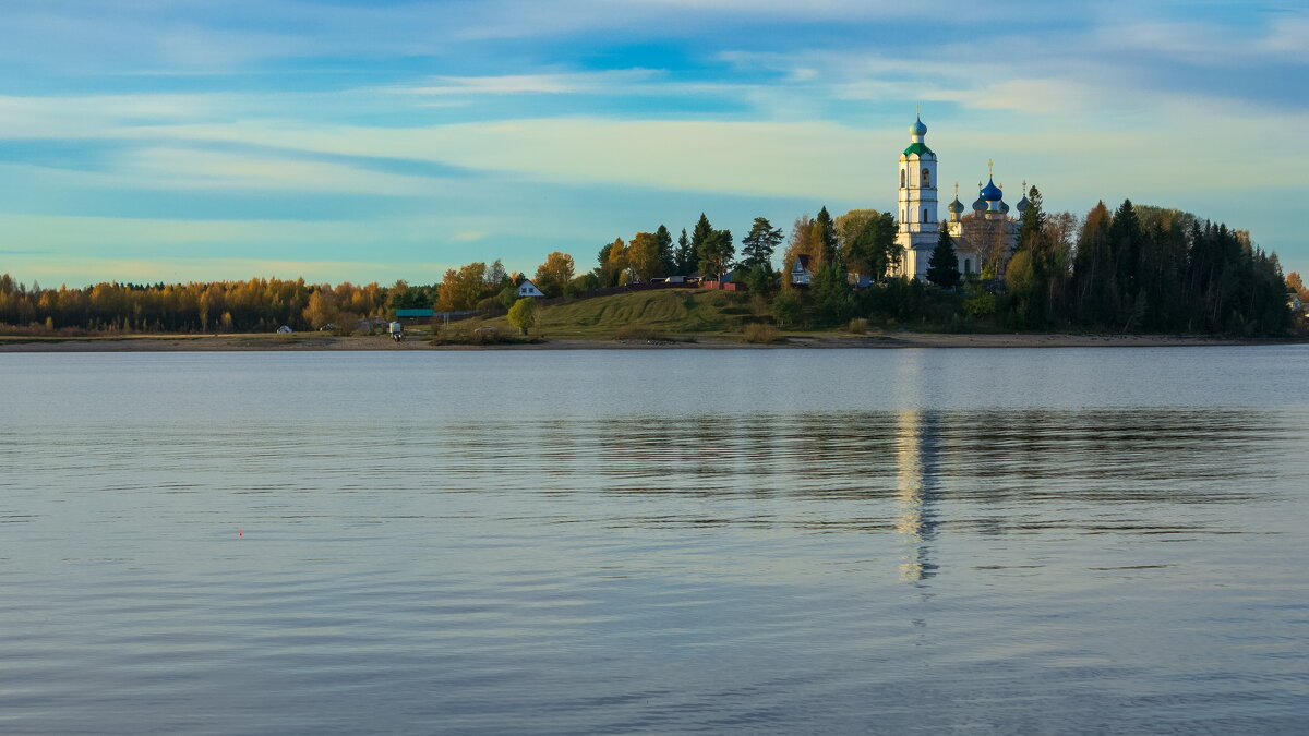 Church of Athanasius the Great on the bank of the Kubena River in October | 14 - Sergey Sonvar