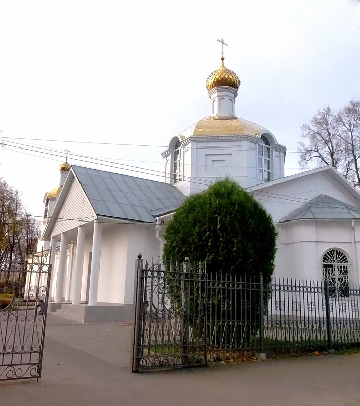 Храм Преображения Господня в городе Струнино построен в 1893 году - Елена 