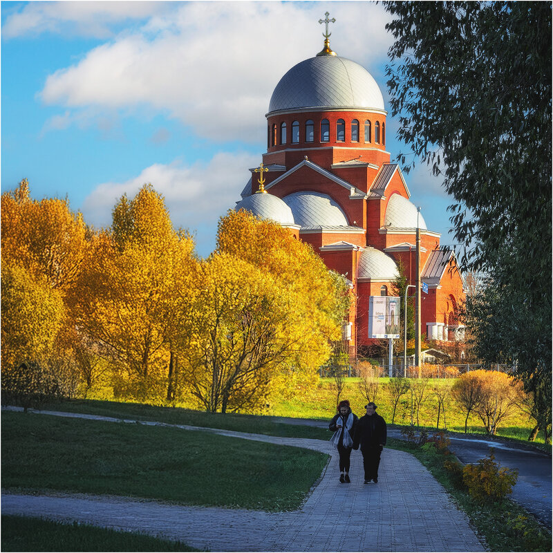 В Муринском парке. Церковь Сретения Господня (Санкт-Петербург) - Анатолий ИМХО