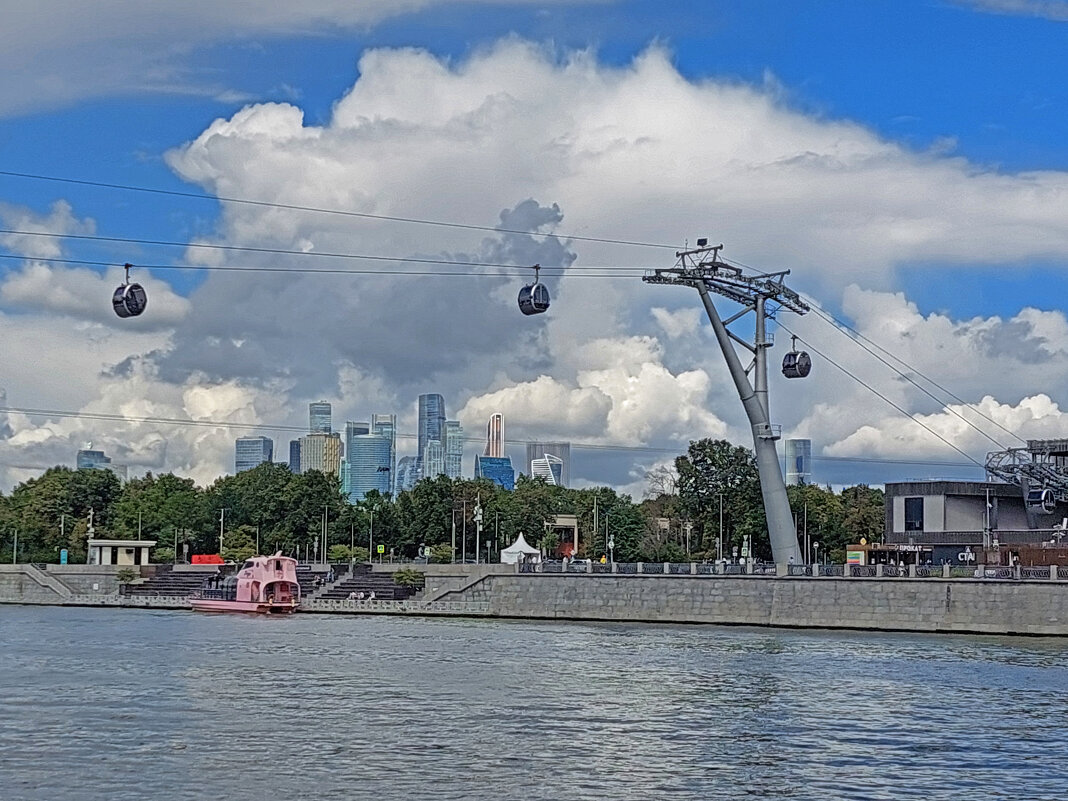 прогулка по Москве реке - ИРЭН@ .