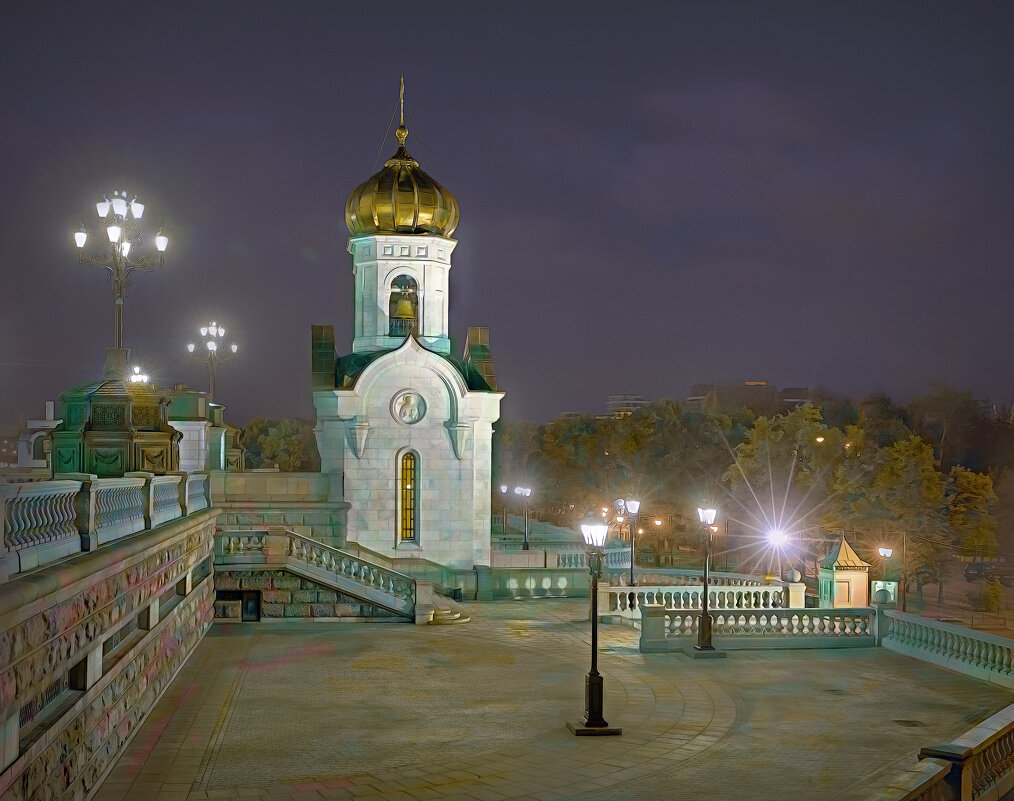 Москва. Церковь Спаса Преображения в комплексе храма Христа Спасителя. - В и т а л и й .... Л а б з о'в