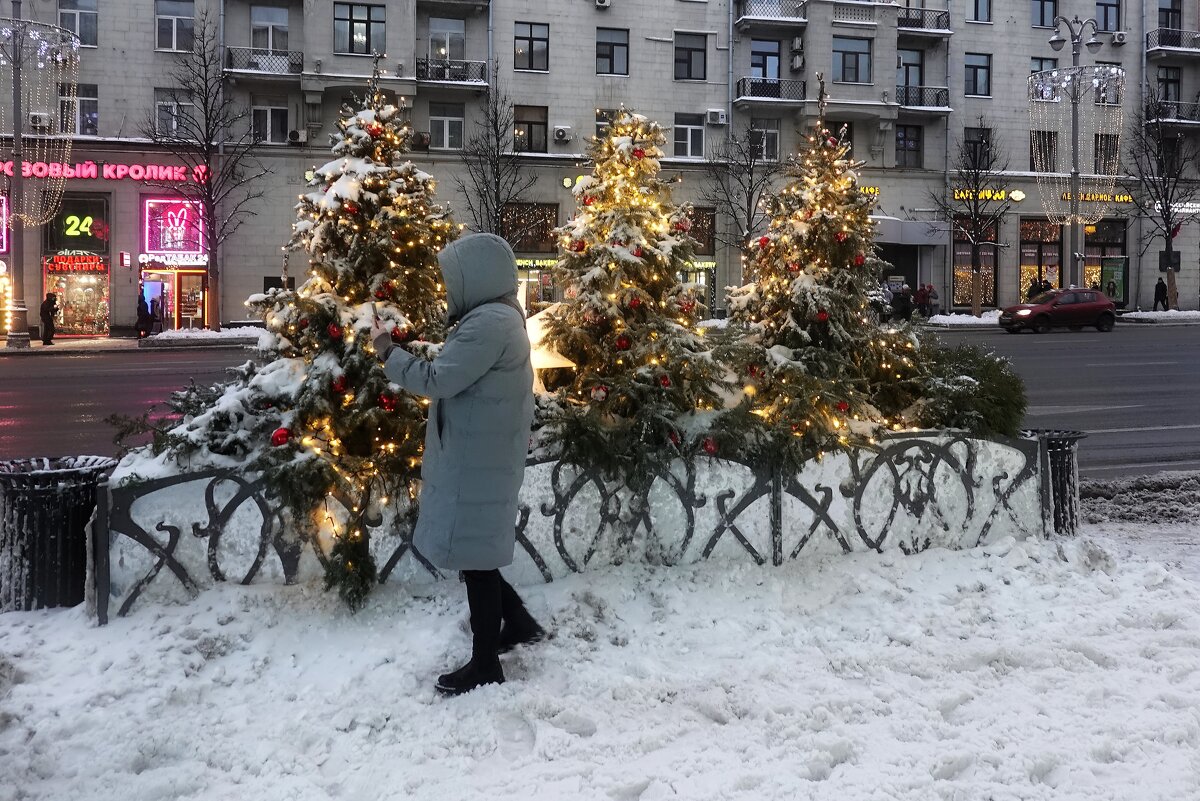 По сугробам столицы. - Татьяна Помогалова