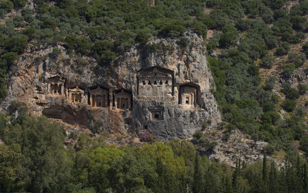 Ликийские скальные гробницы - Пасечник 