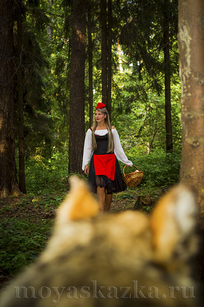 Красная шапочка и серый волк - первый кадр - вступление - Виктория Гаман