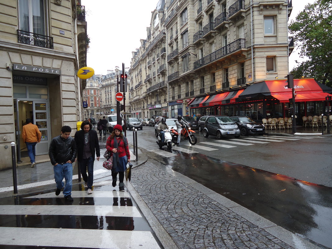 дождливый октябрь в Париже - Елена Барбул