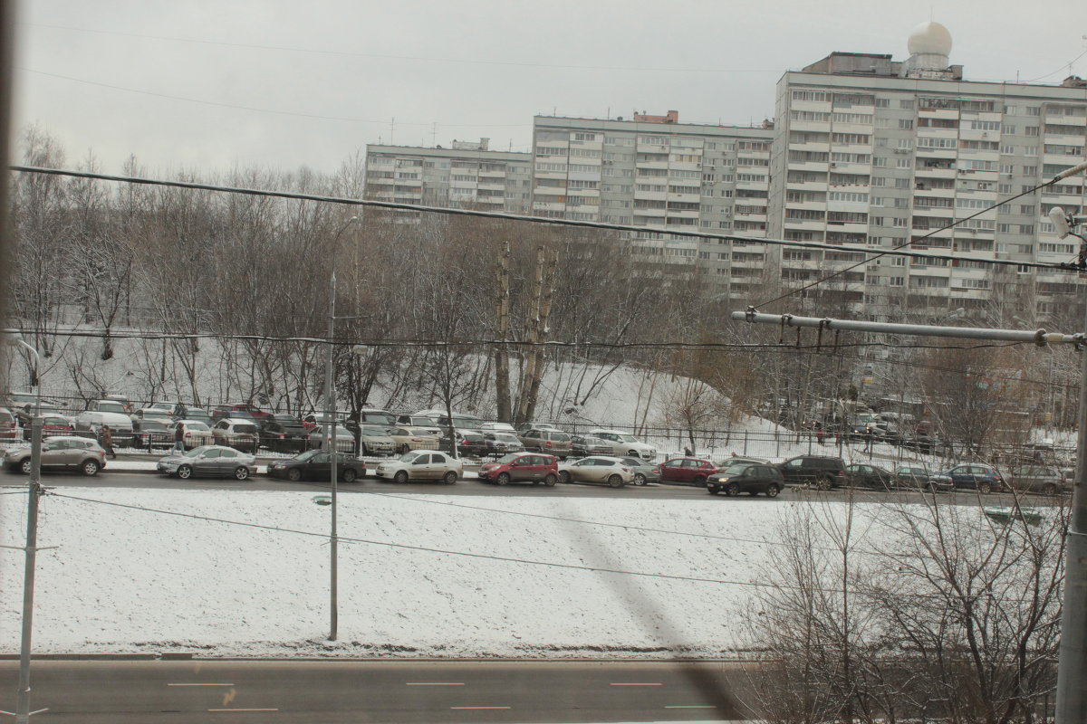 Первый день зимы в Москве. - Нина Червякова