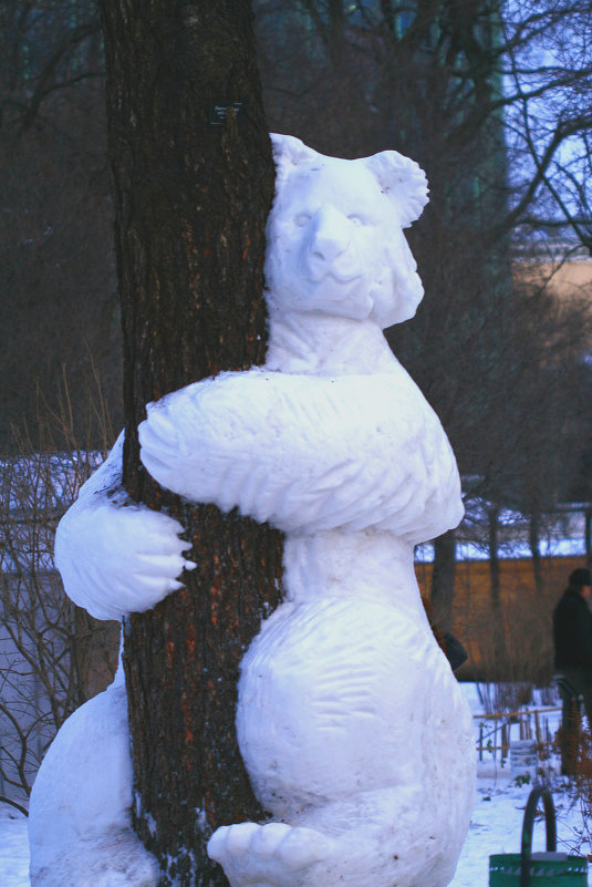 снежный мишка - Наталья Крюкова